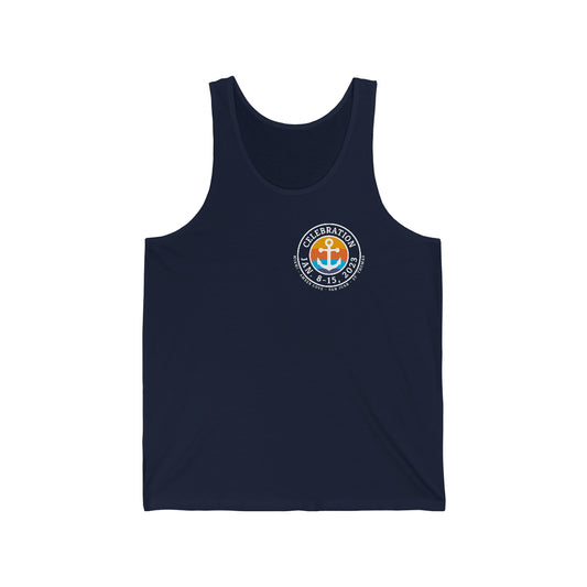 Celebration January 8 - 15, 2023 Cruise Unisex Jersey Tank