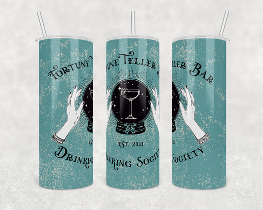 Fortune Teller Bar Drinking Society Insulated Drink Tumbler - The Salty Anchor